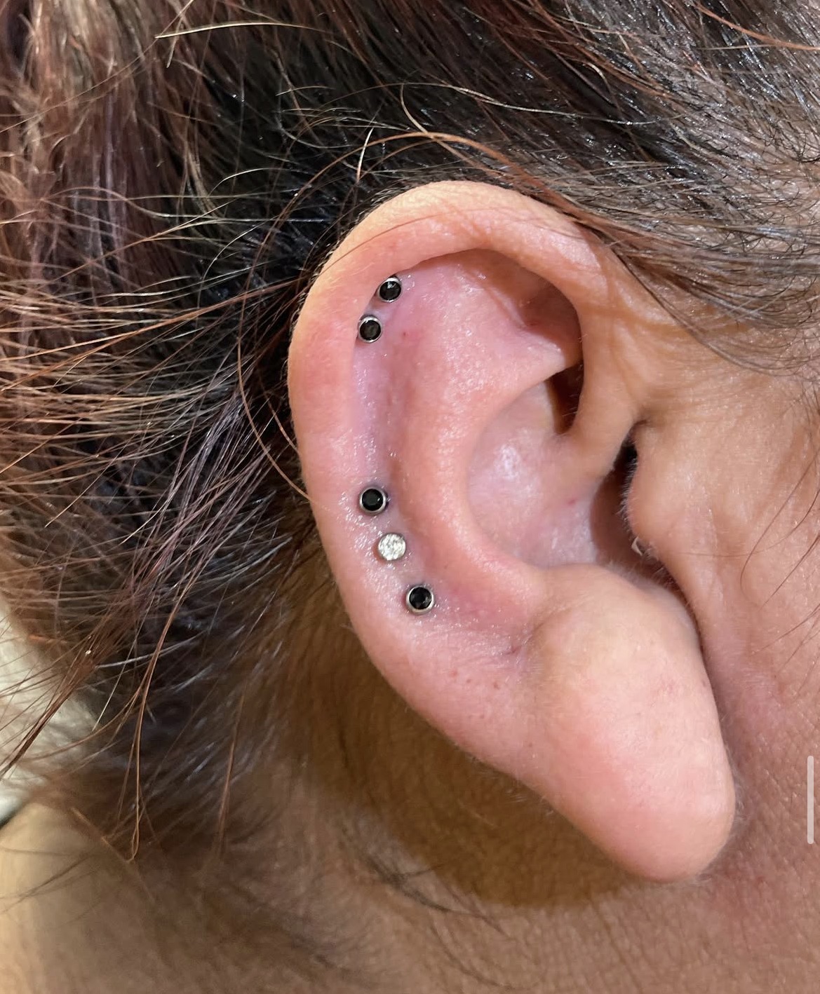 Multiple ear piercings